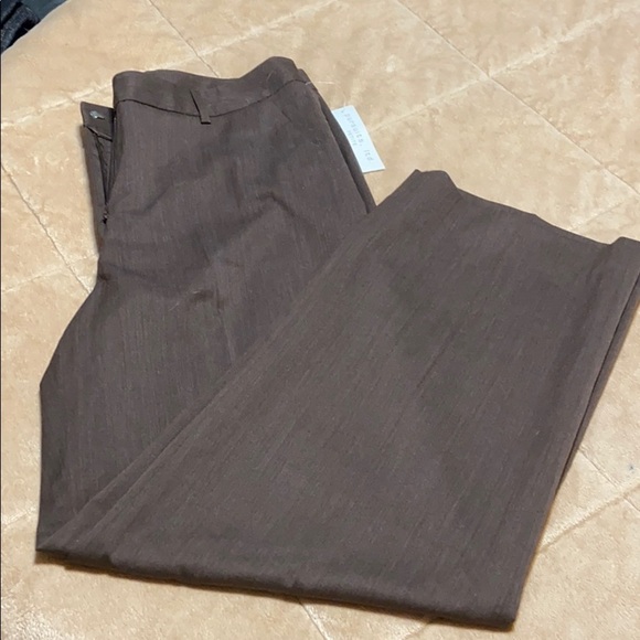 Pursuits Ltd Brown wool blend trousers - Picture 3 of 9